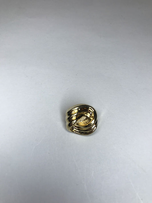 Gold button 13 mm