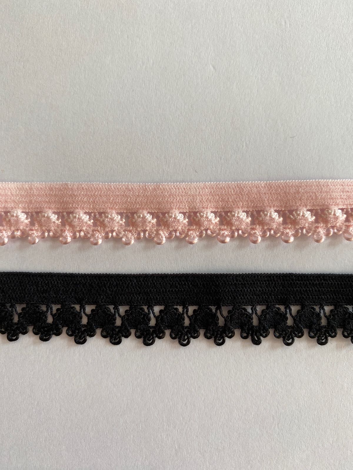 Elastic with lace edge 14 mm