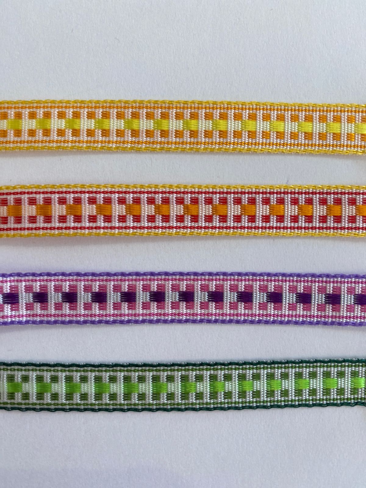 Patterned ribbon 10 mm