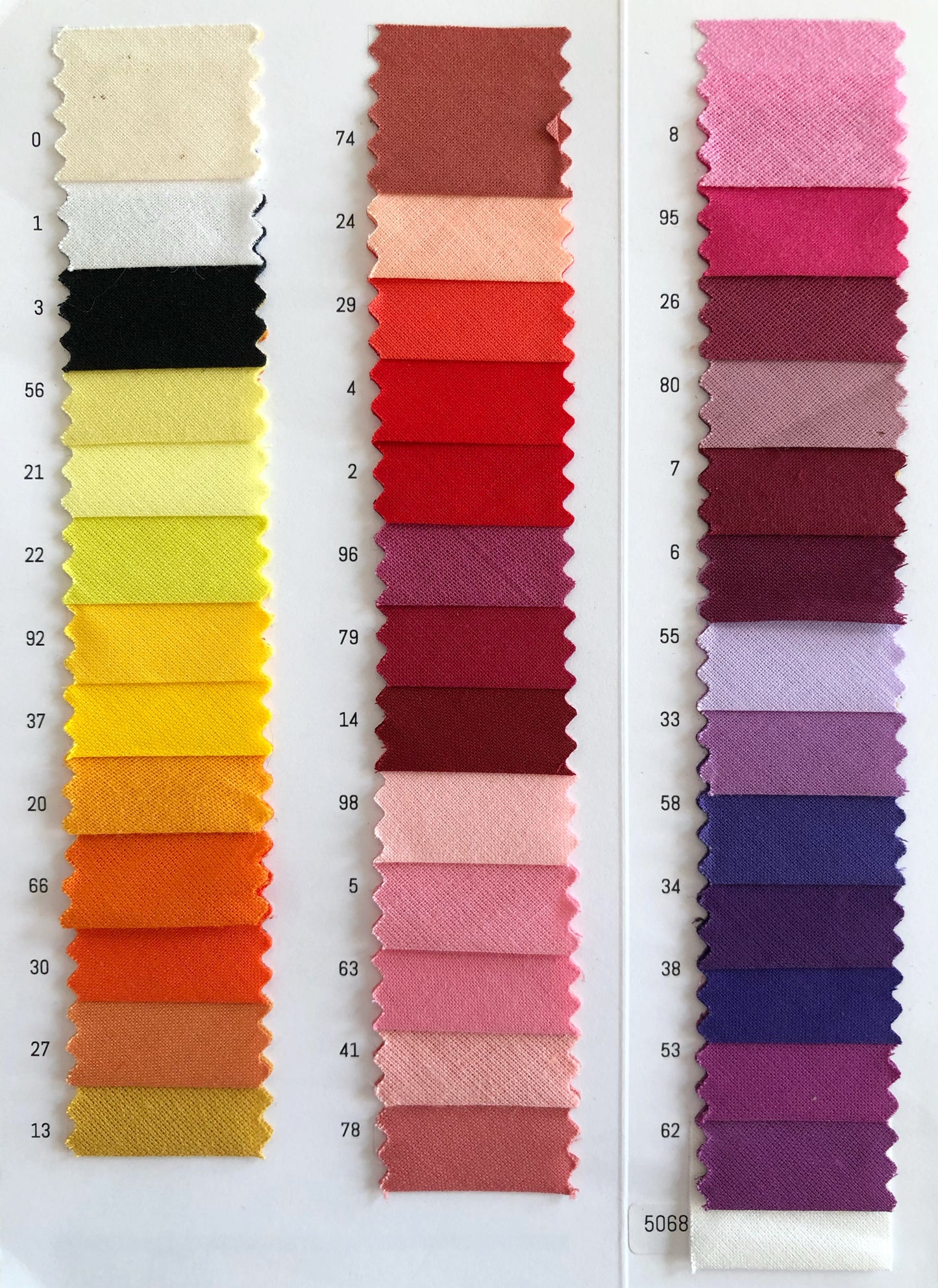 Cotton bias tape 20 mm - 81 colors!