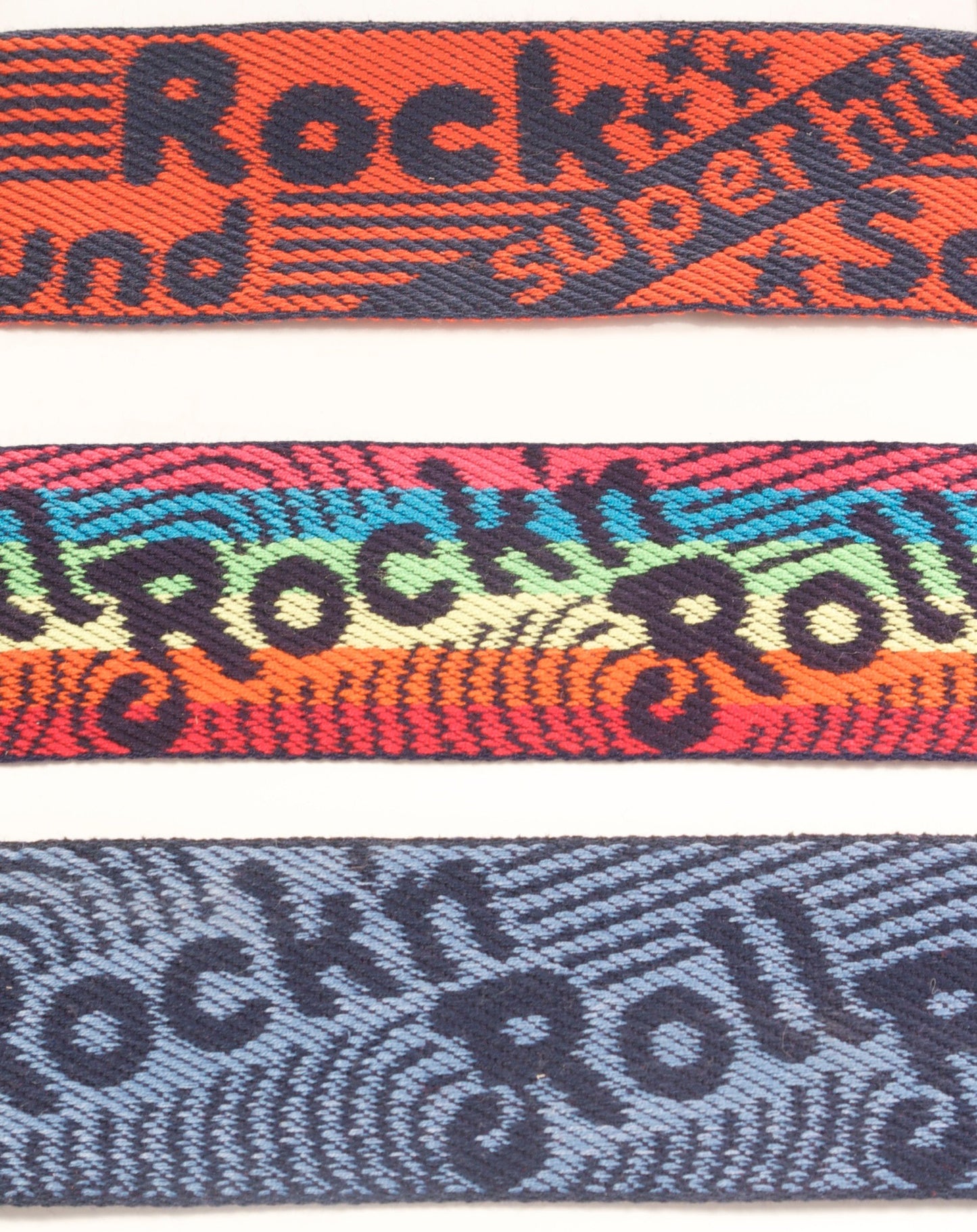 Ribbon w/ text "Rock'n Roll" 50 mm