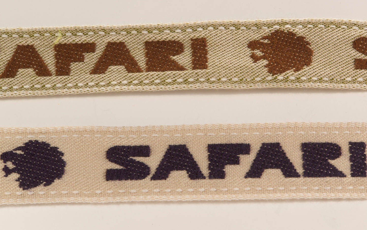 Bånd m/ tekst "Safari" 28 mm