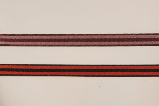 Striped ribbon 11 mm