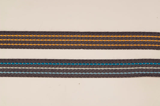 Striped ribbon 15 mm