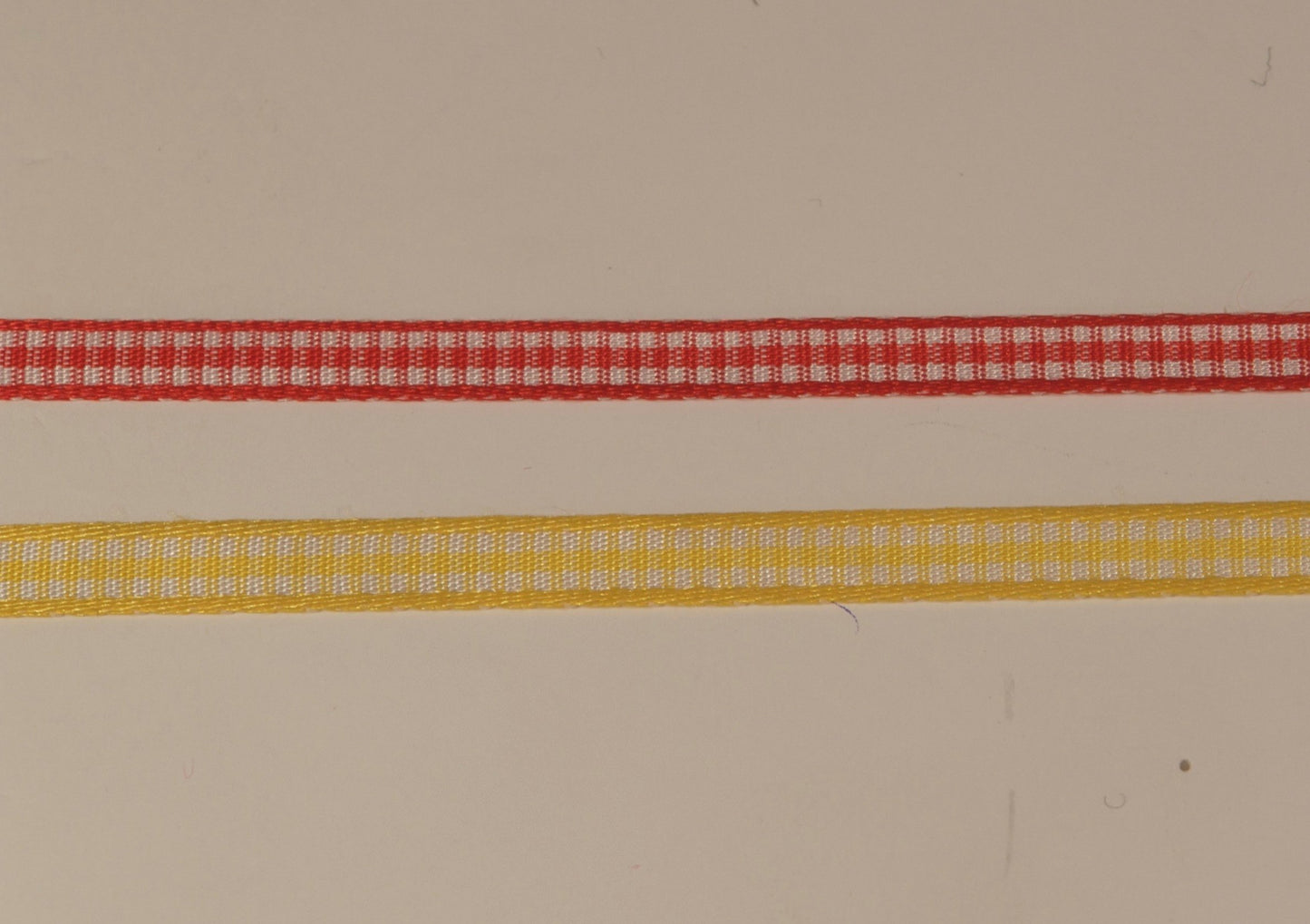Checkered ribbon 6 mm