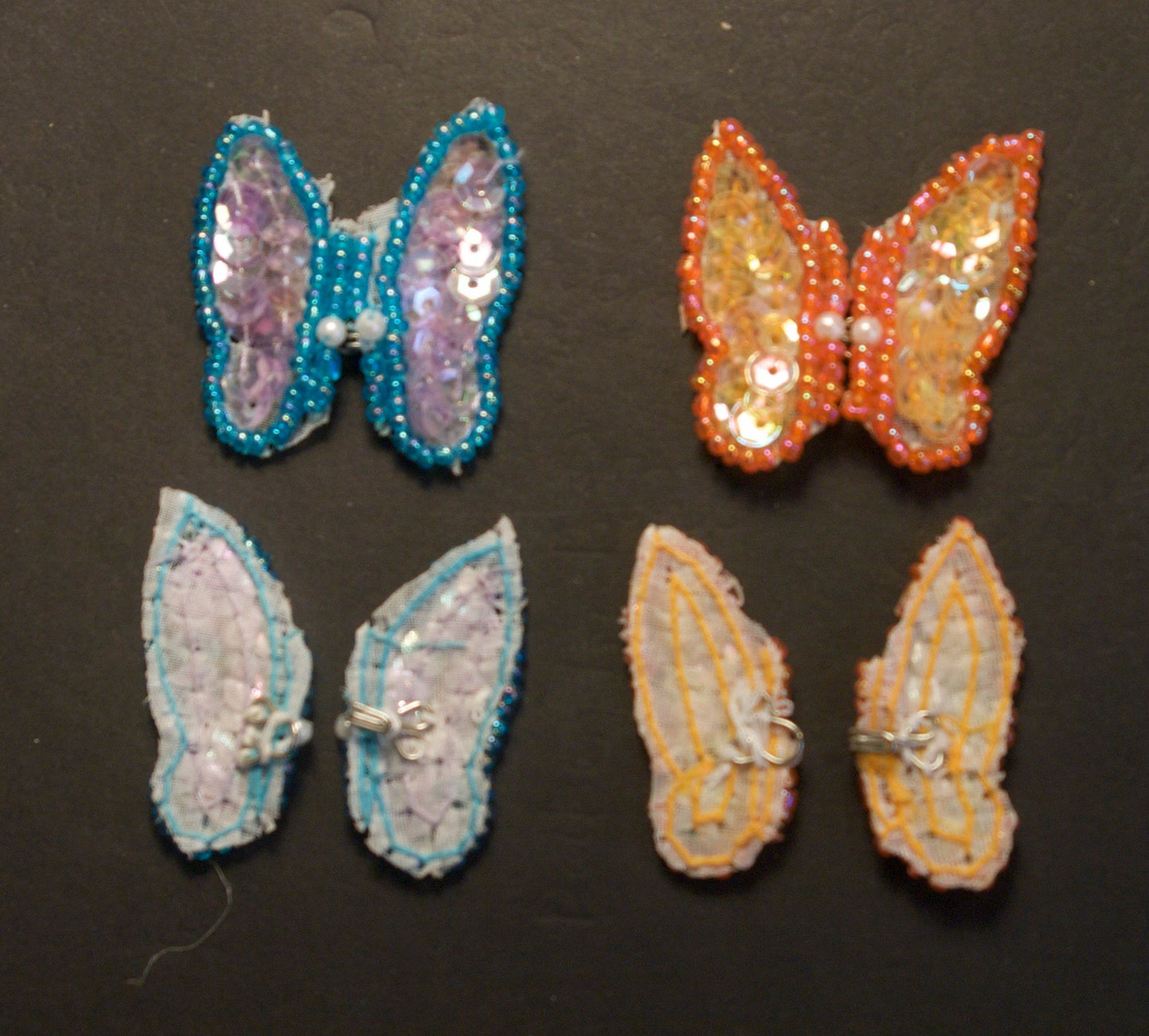 Butterfly motif w/ hooks