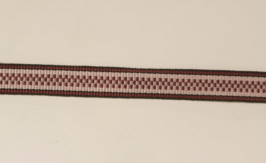 Striped ribbon 9 mm