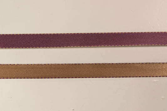 Double-sided satin ribbon 10 mm