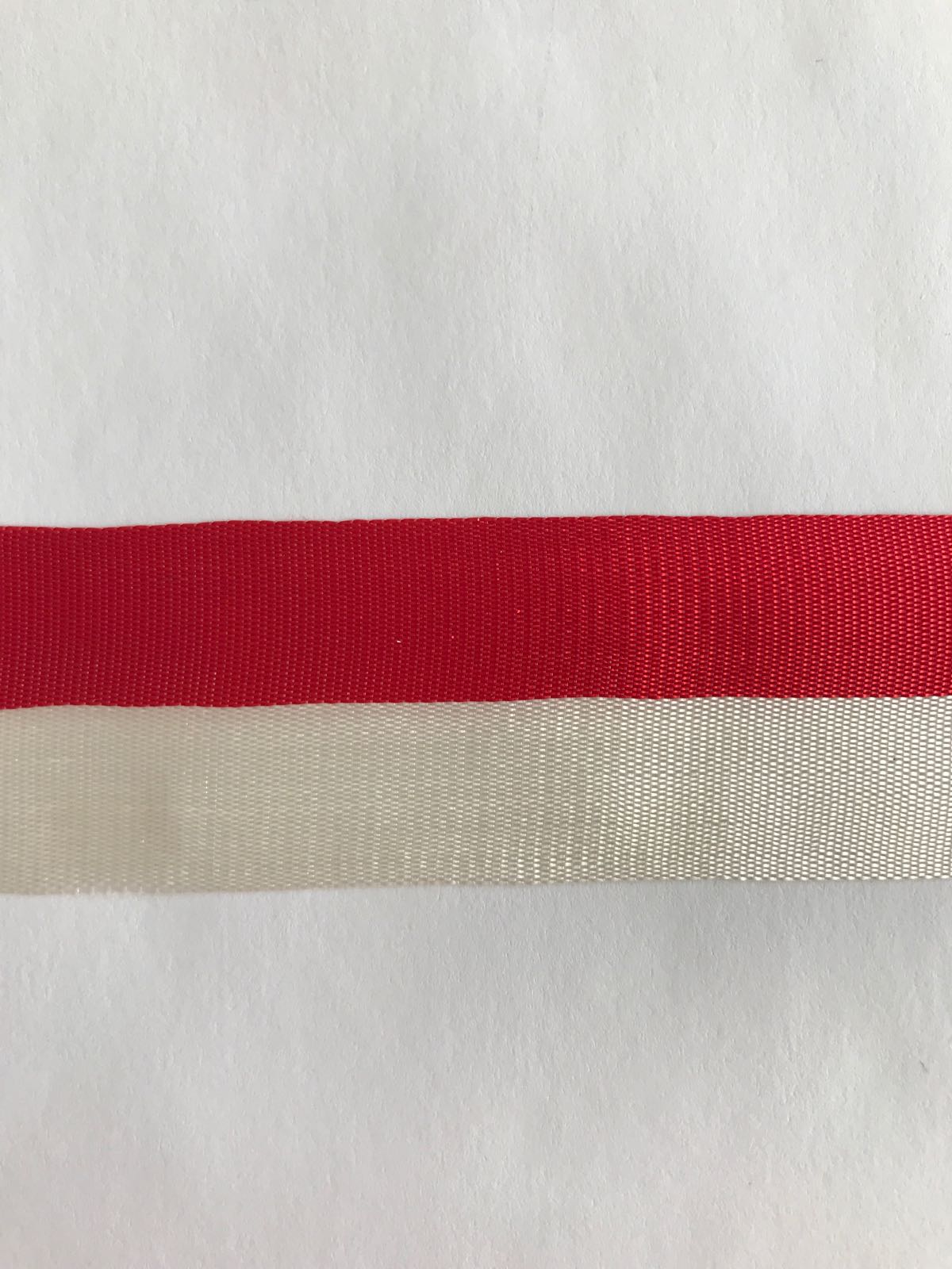 Vintage striped ribbon 31 mm