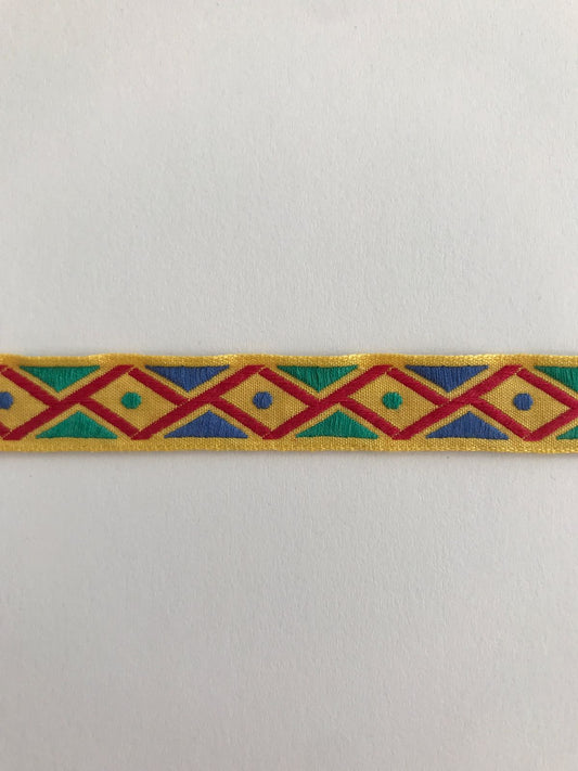 Ribbon with pattern 14 mm