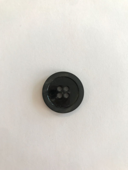 Mottled plastic button 20 mm