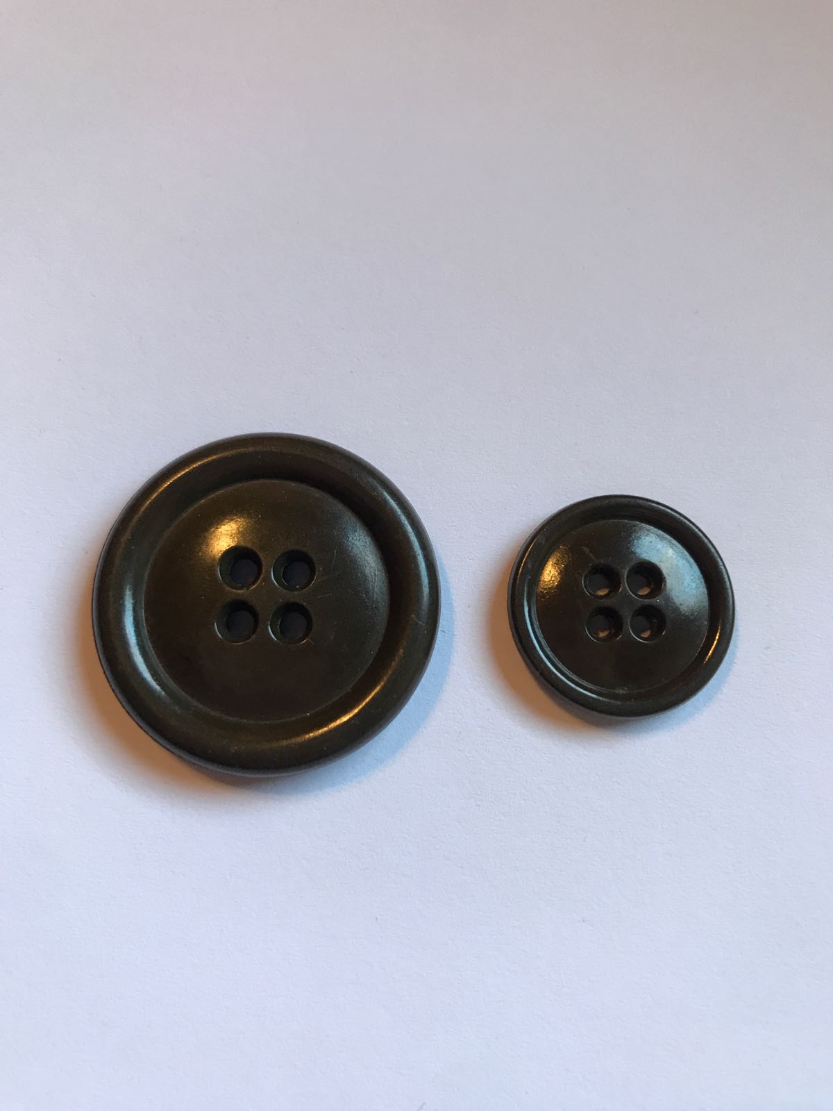 Vintage plastic button