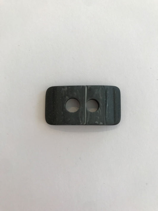 Mottled plastic button 30x15 mm