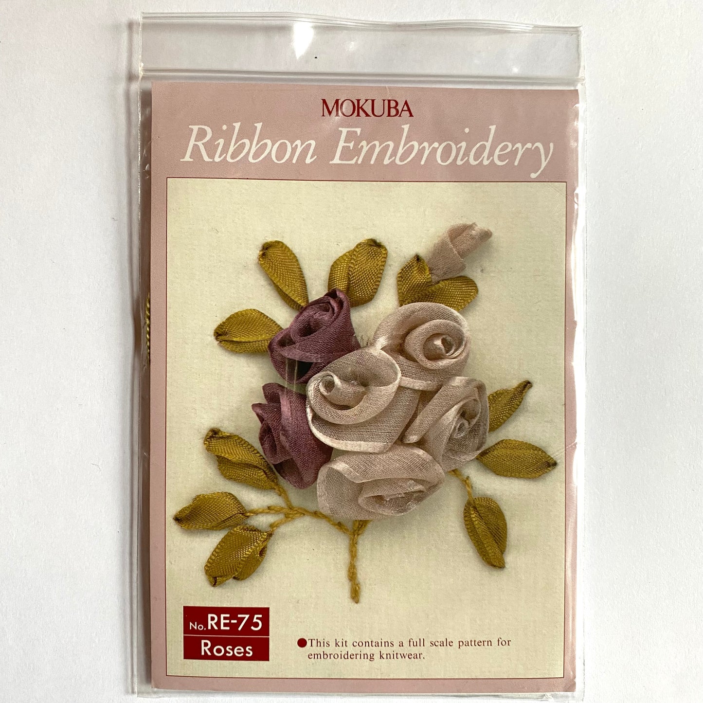 Mokuba embroidery kit (roses)