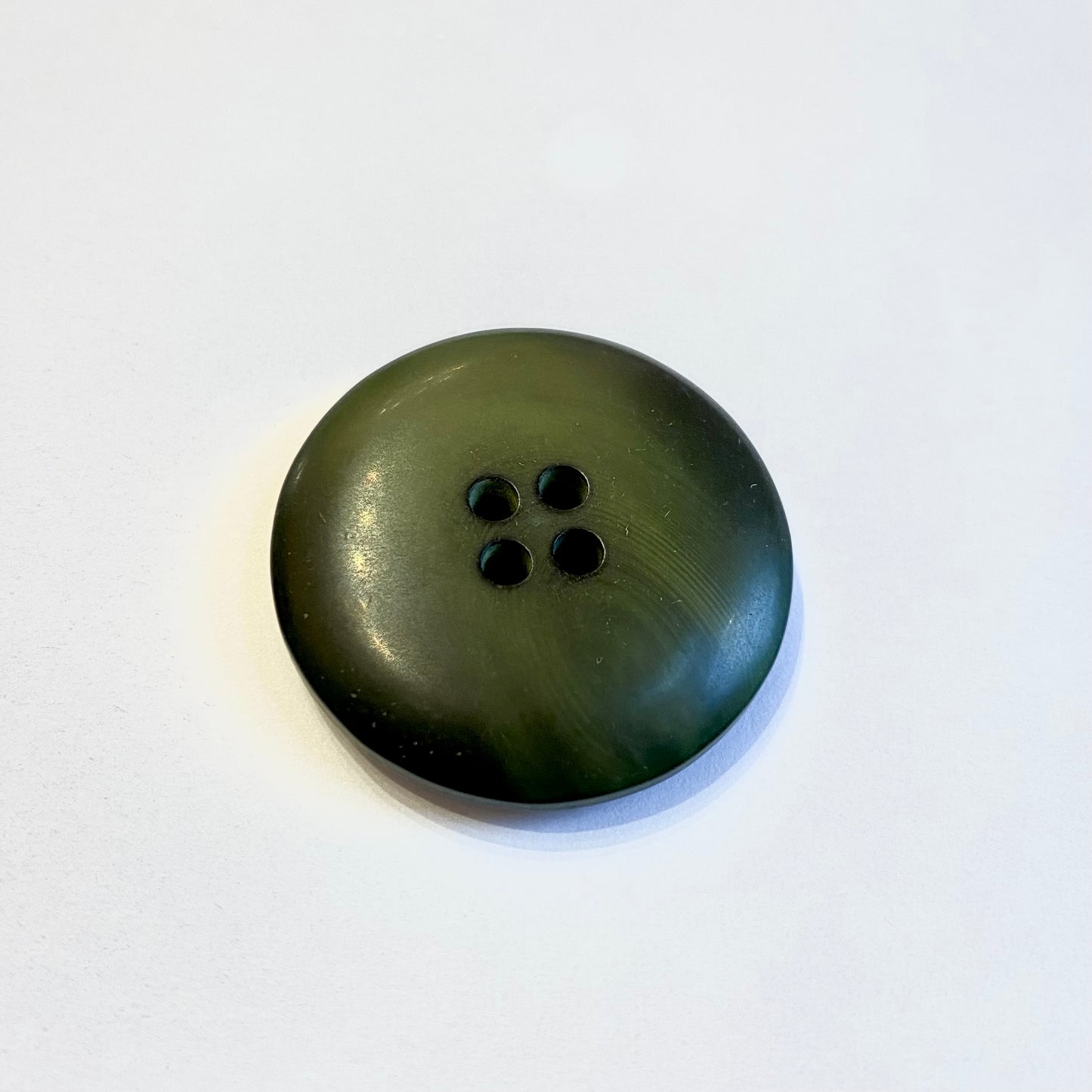 Vintage plastic button 34 mm
