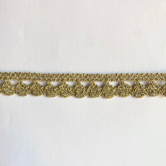 Gold lace 13 mm