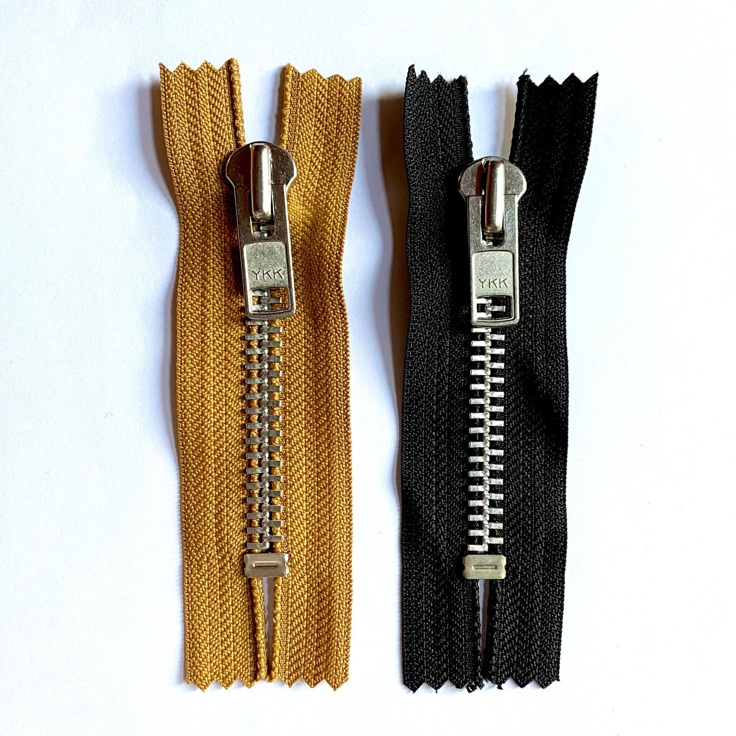 YKK non-separable metal zipper 10 cm