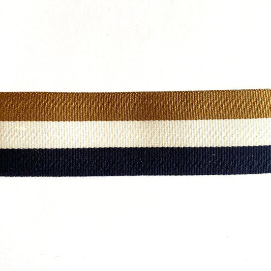 Striped ribbon 25 mm