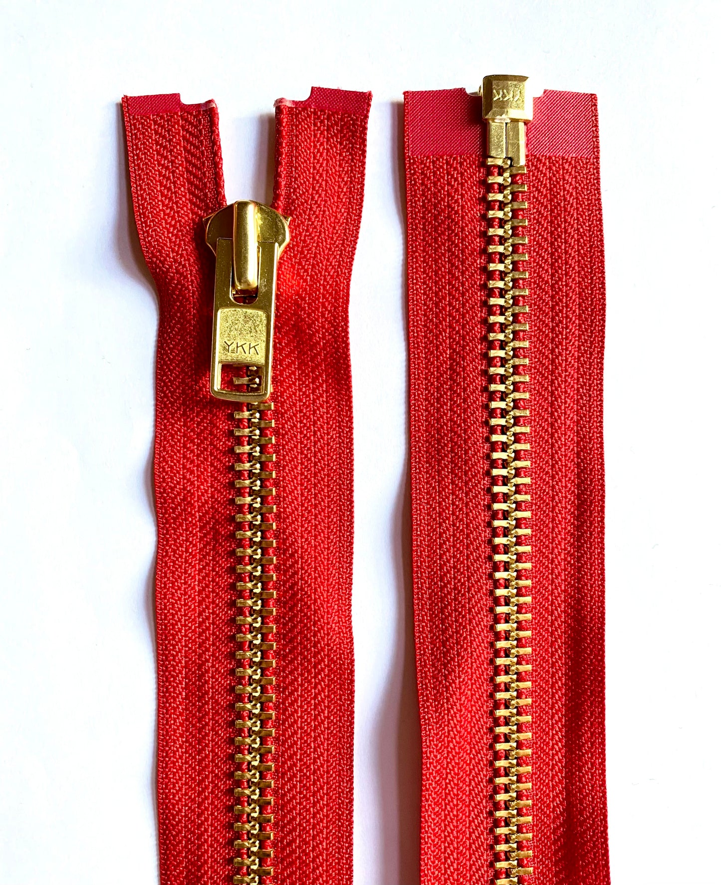 YKK metal zipper divisible 65 cm