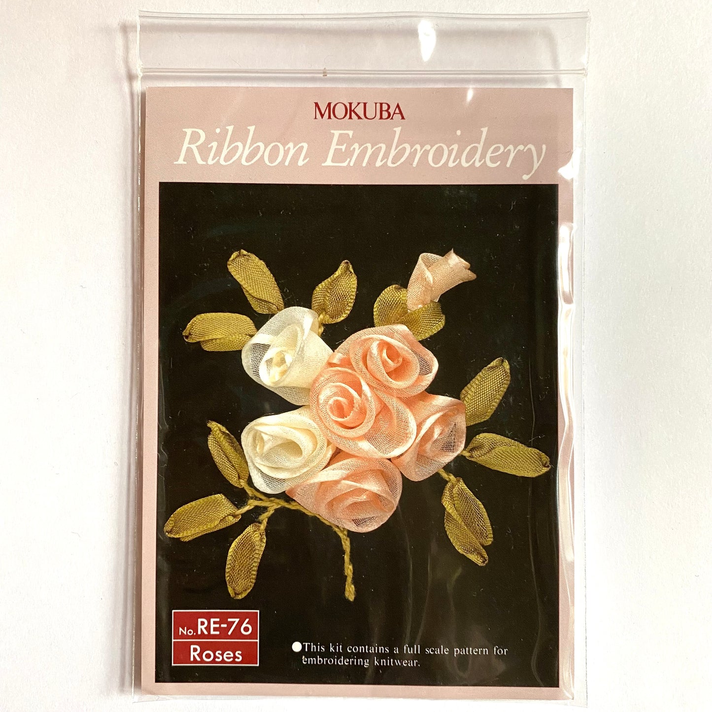 Mokuba embroidery kit (roses)