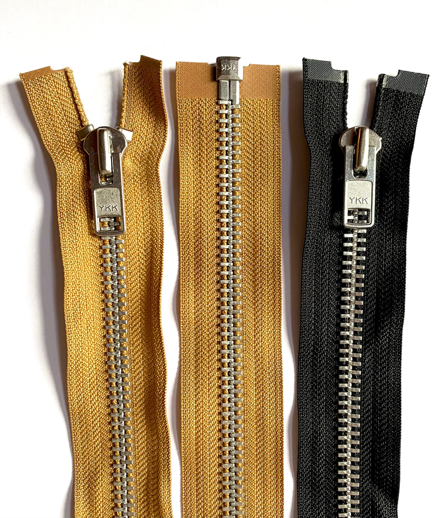 YKK metal zipper divisible 49 cm