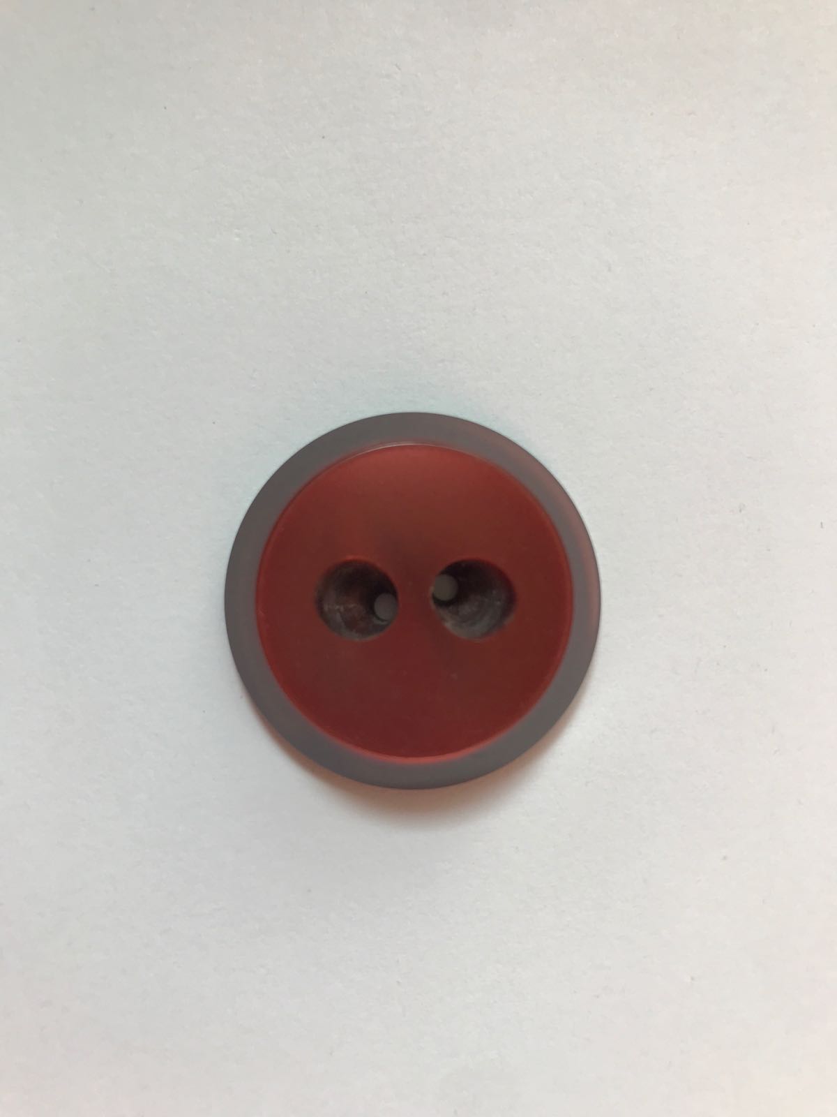 Vintage plastic button 30 mm
