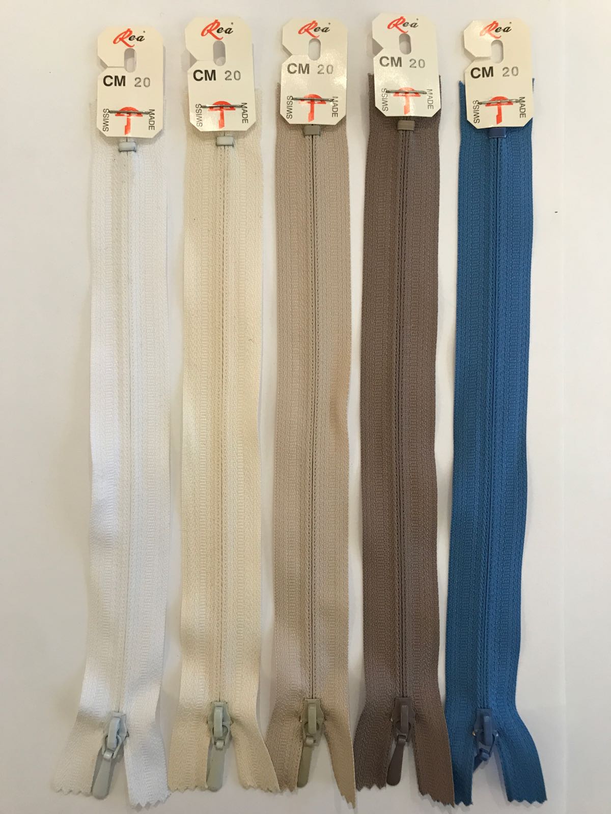 Concealed zipper non-divisible 20 cm