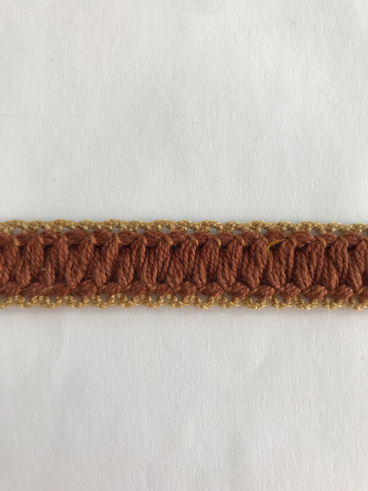 Ribbon with braid detail 20 mm
