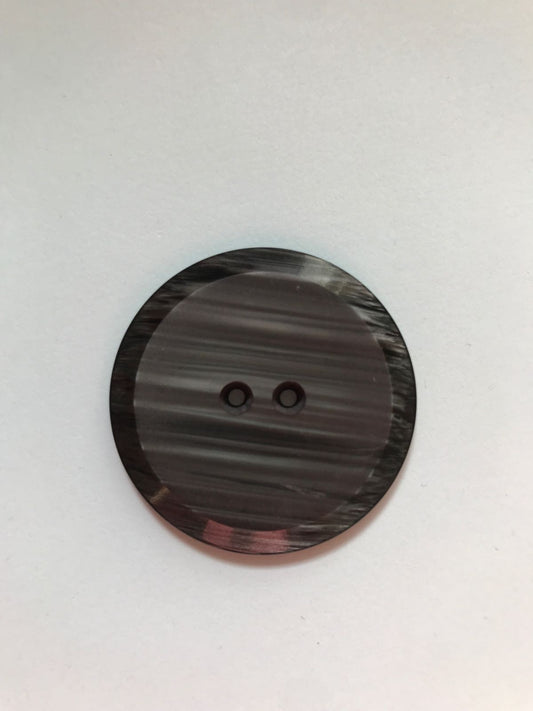 Vintage plastic button 38 mm